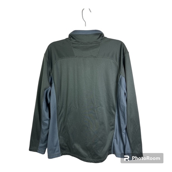 The North Face Shirt Men's Quarter Zip Pullover Long Sleeve Gray Sz XL - Picture 2 of 10